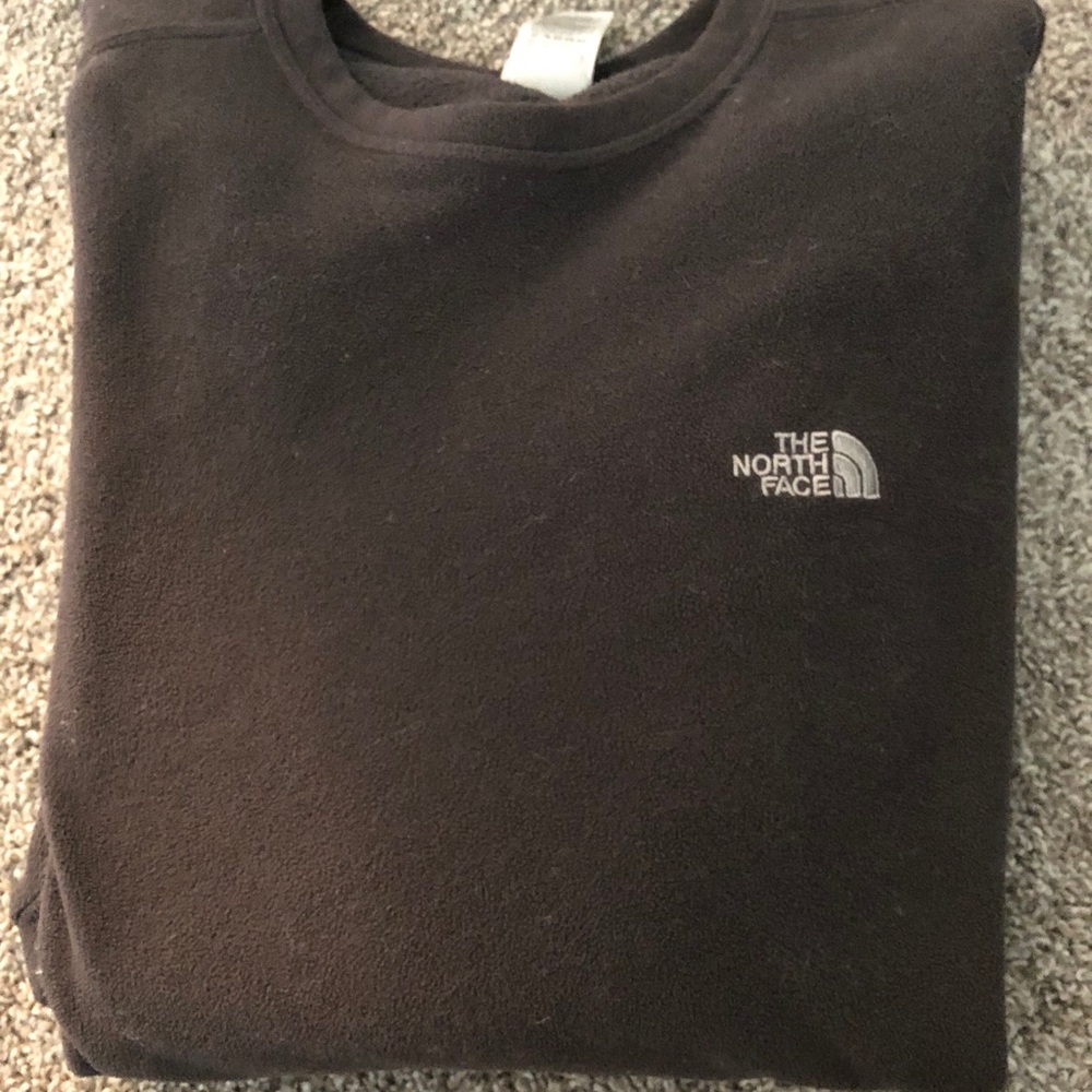 The North Face sweatshirt